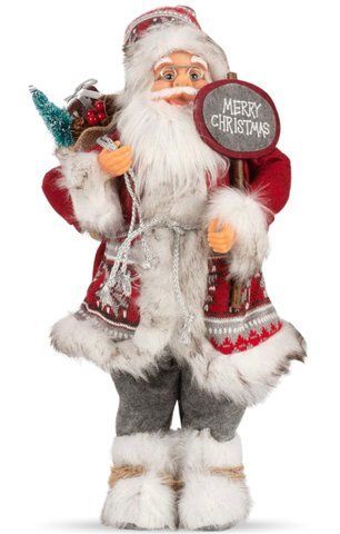 Новогодний Дед Мороз/Санта под елку Merry Christmas 45 см (9597)